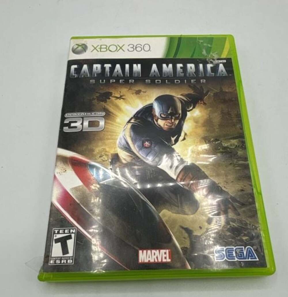 Sega Captain America Super Soldier Xbox 360 Game